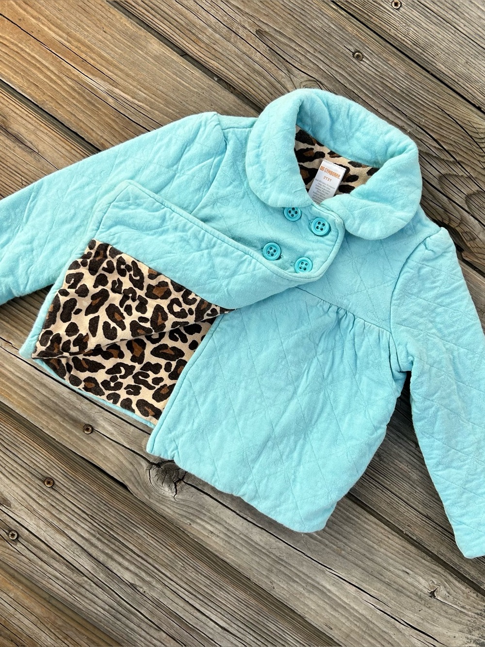 Gymboree Bow Quilted Jacket Size 2T / 3T